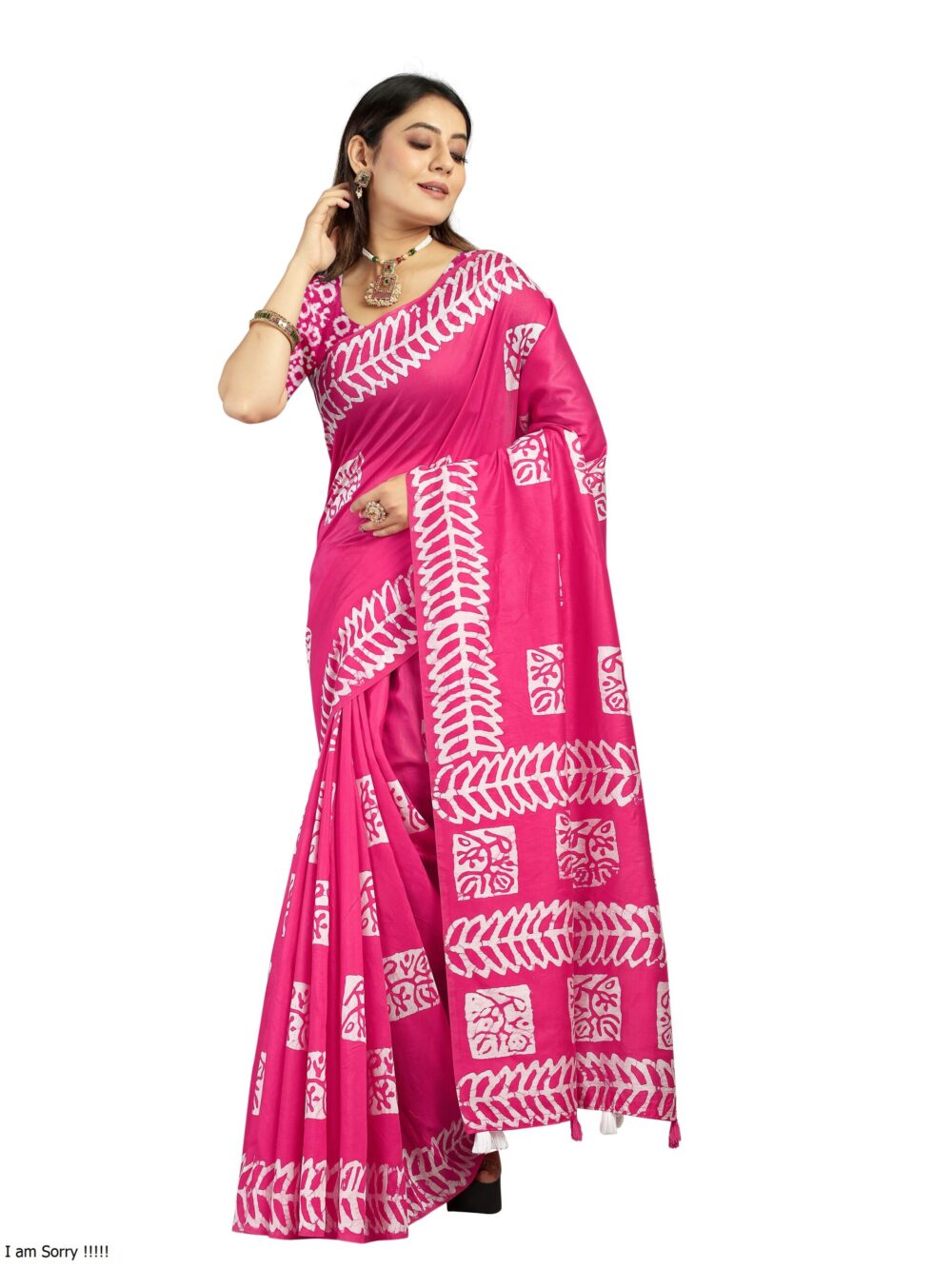 TRADITIONAL HAND WAX BATIK SAREE