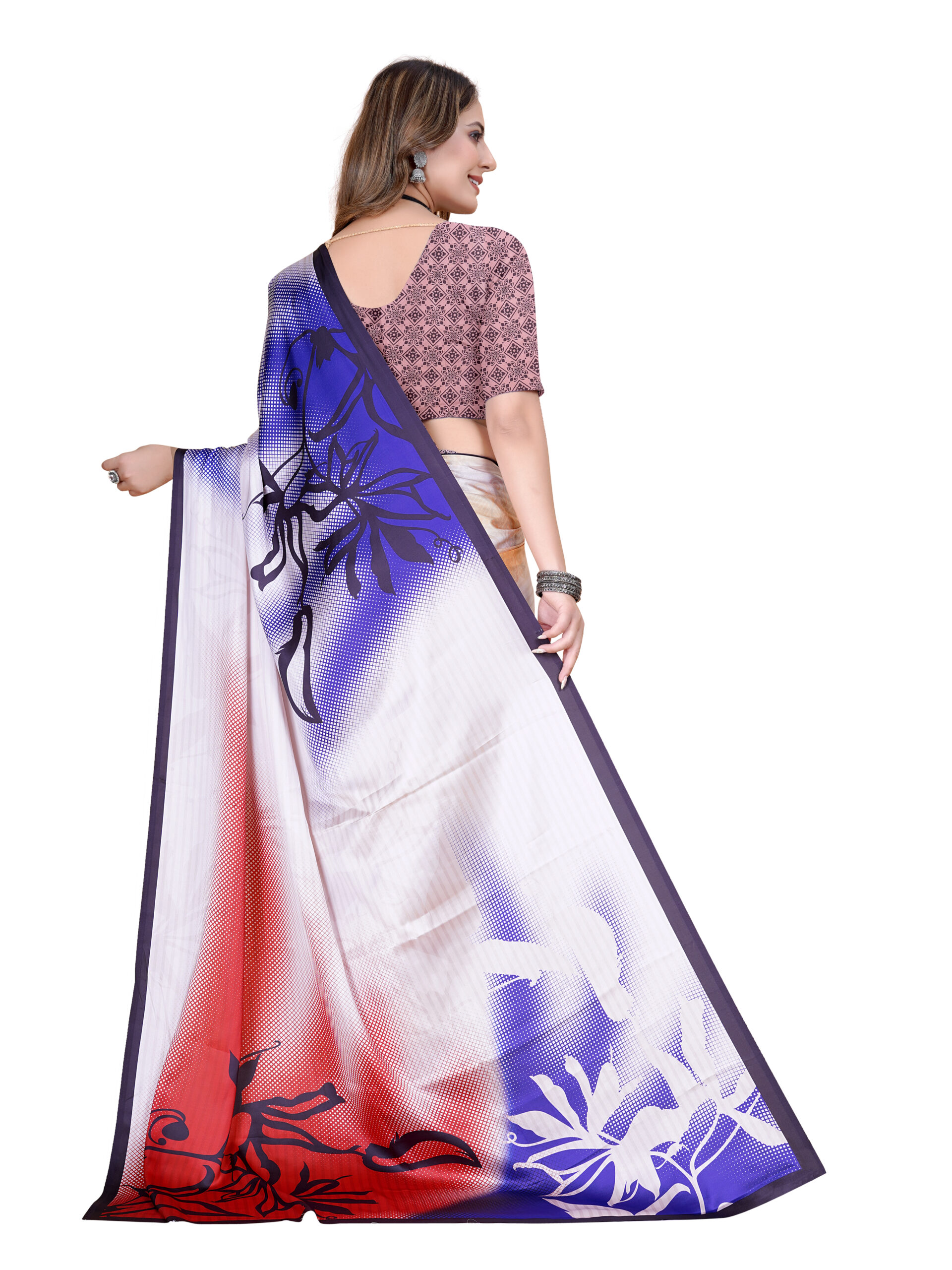 SOFT PETAL JAPANESE CRAPE SAREE - Image 4