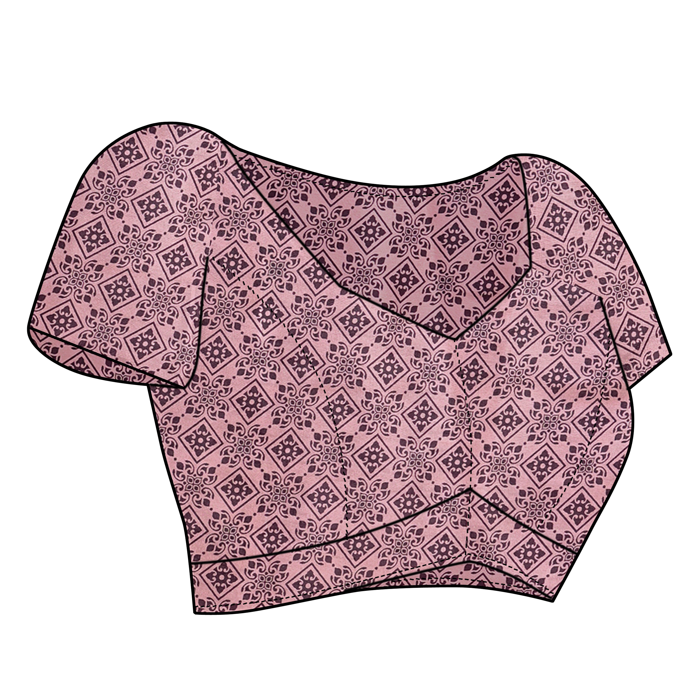 SOFT PETAL JAPANESE CRAPE SAREE - Image 5