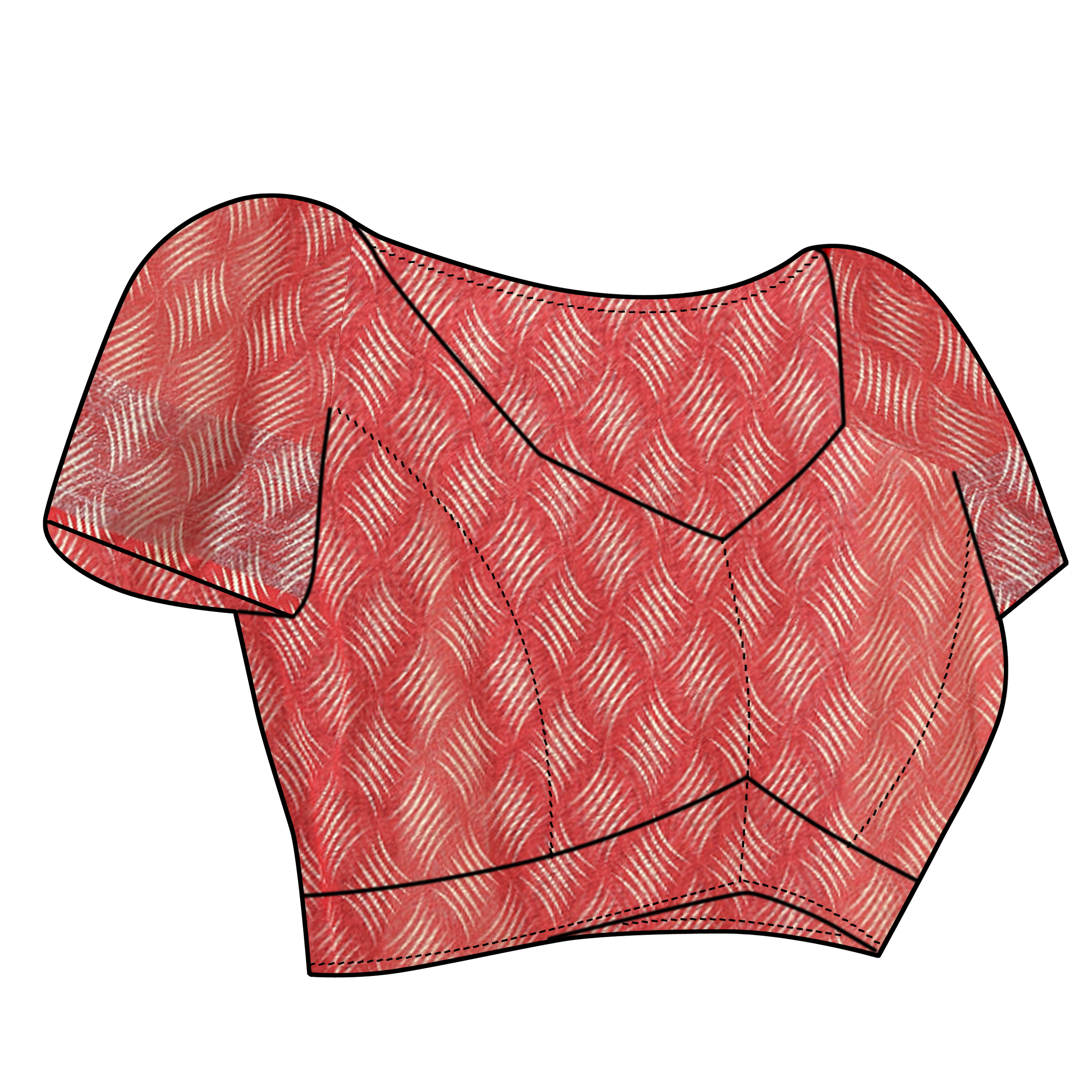 DAISY ELEGANCE LINEN COTTON SAREE - Image 5