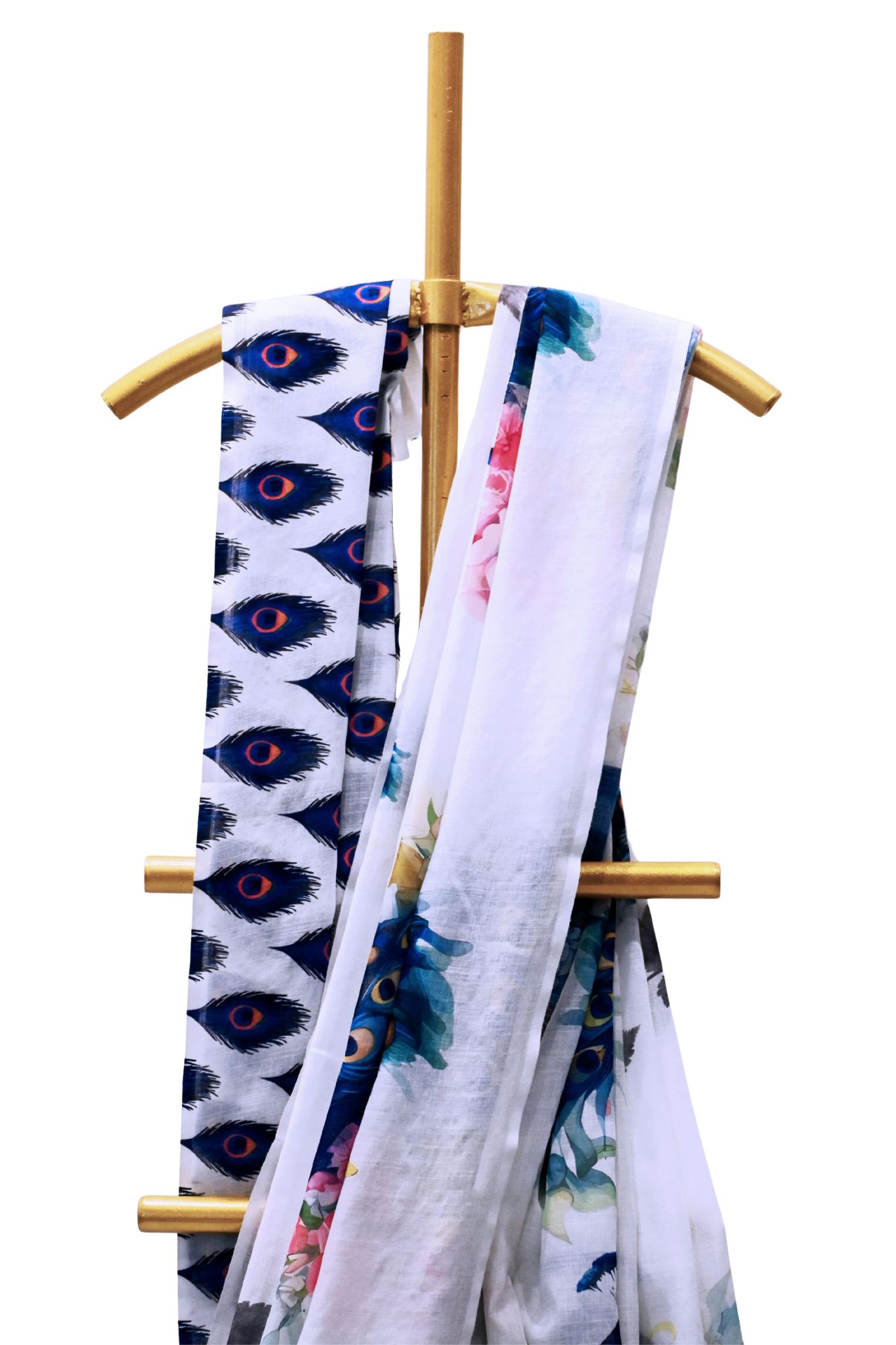 MAYURIKA LINEN COTTON SAREE - Image 2