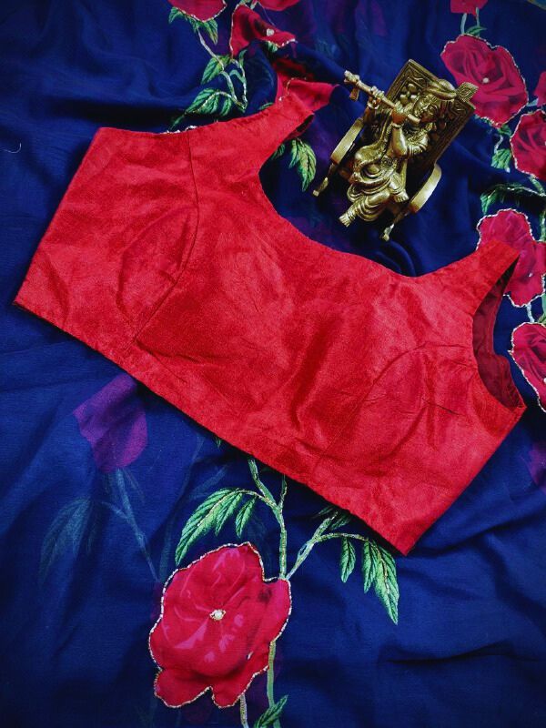 ROYAL ROSE GEORGETTE SAREE - Image 2